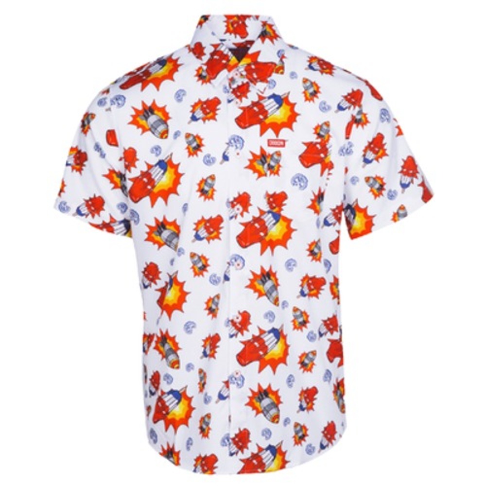 NWT Dixxon Flannel Co Party Button‎ Up Shirts - Bombs Away - Men's Size Medium